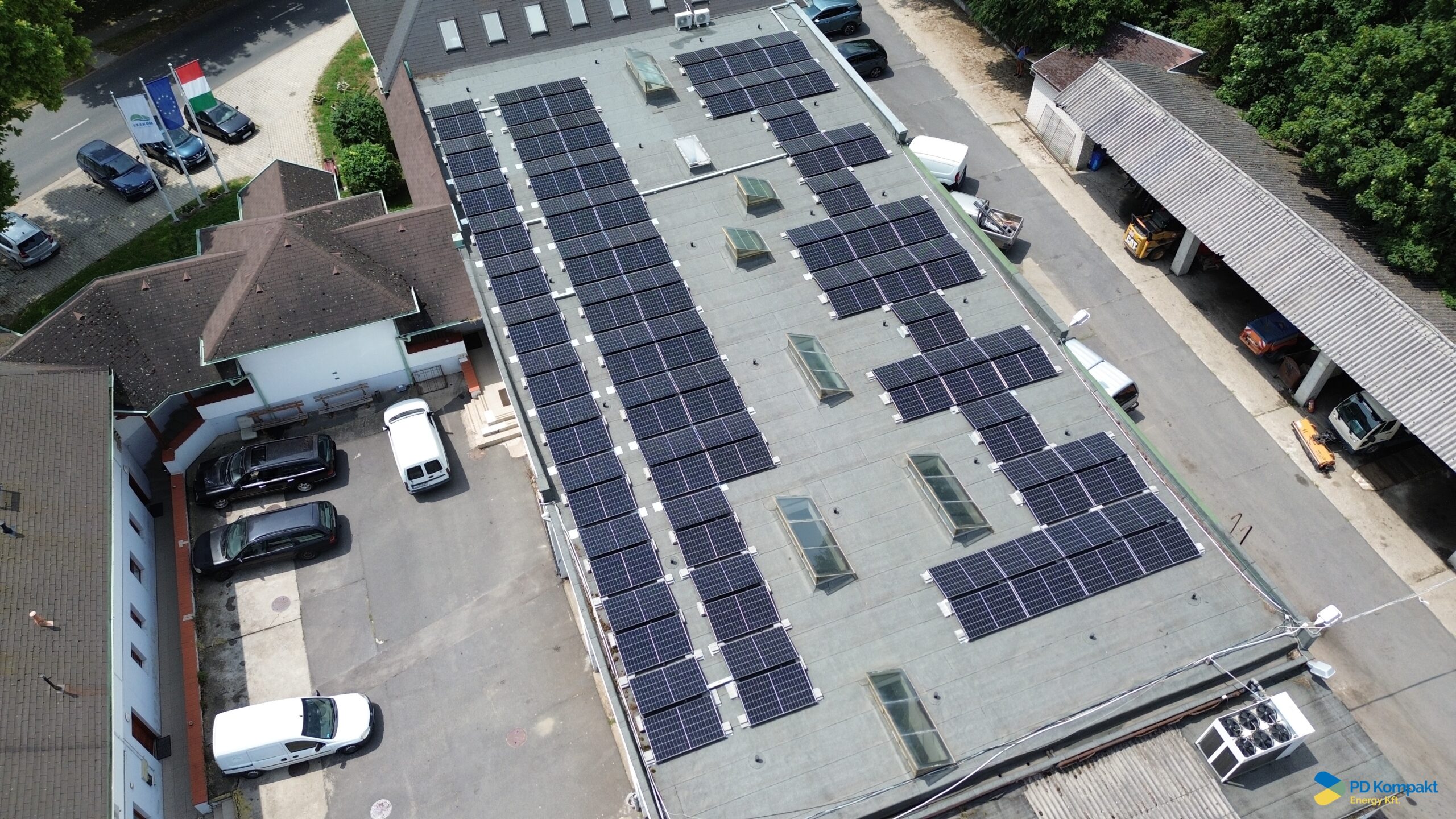 Read more about the article 57,6 kWp teljesítményű napelemes rendszer – Százhalombatta